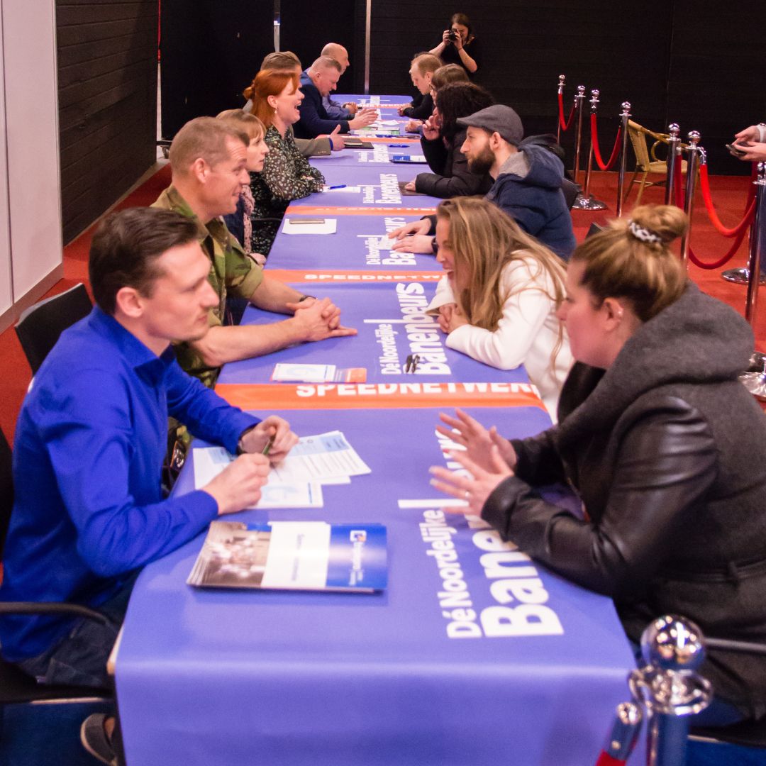 Speednetwerken op De Noordelijke Banenbeurs