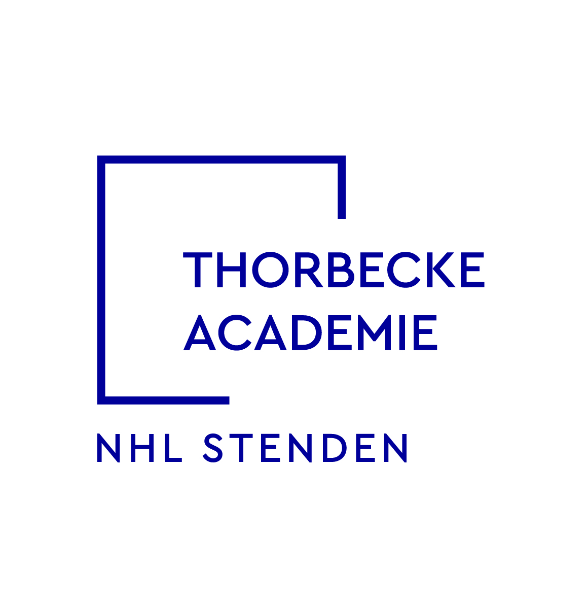 logo thorbecke paars