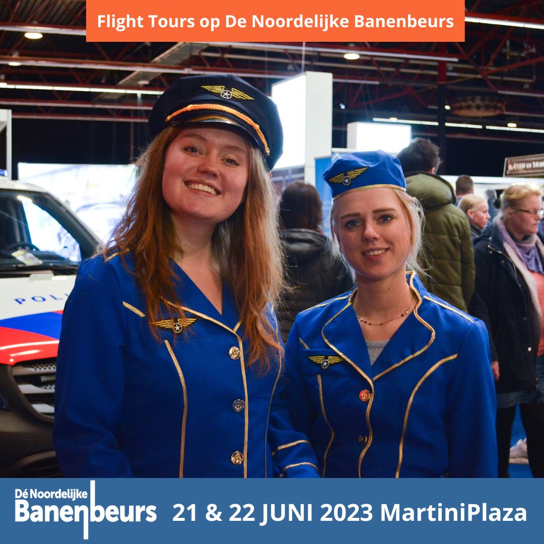 Doe mee aan de Flight Tours op De Noordelijke Banenbeurs