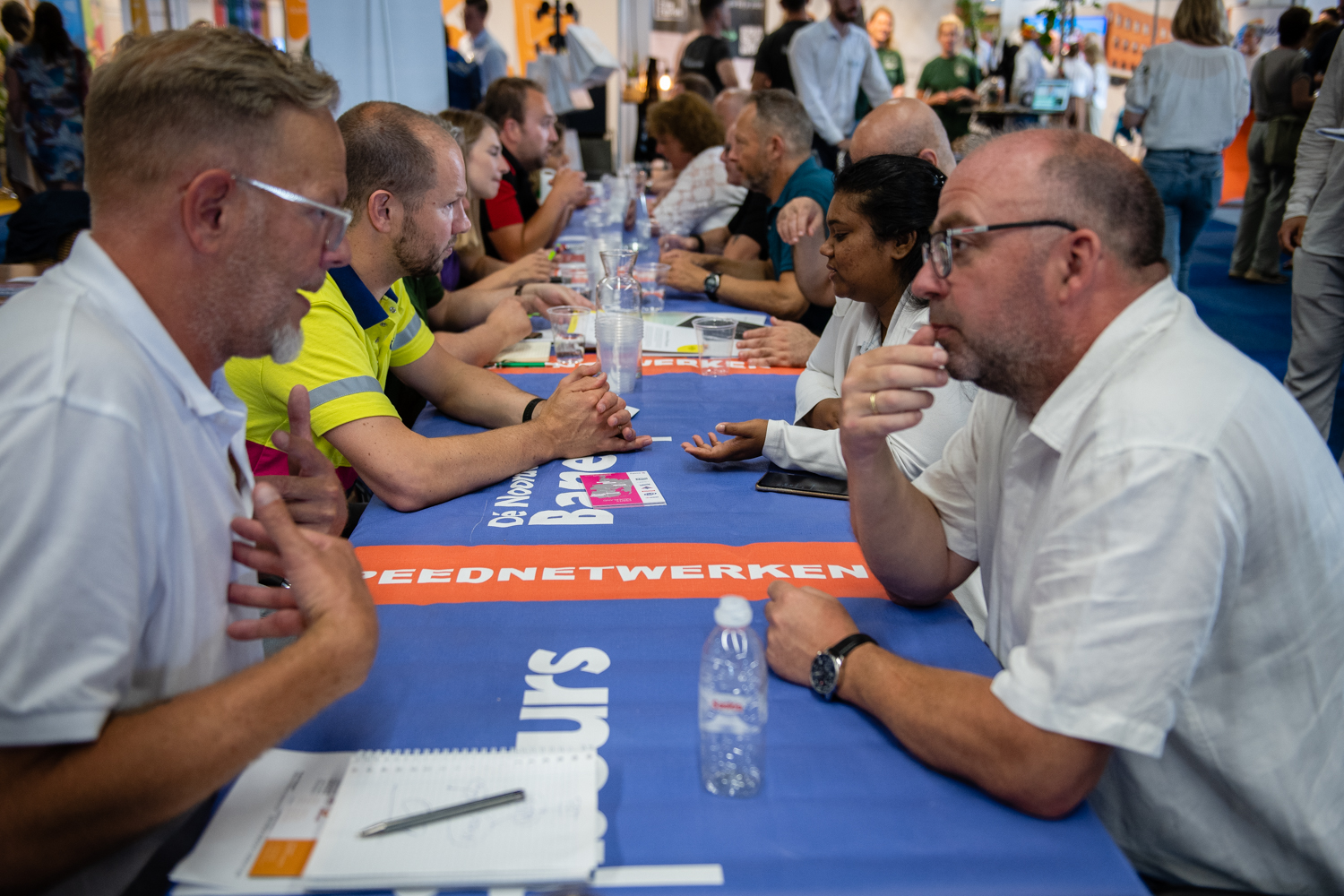 Speednetwerken tijdens Dé Noordelijke Banenbeurs